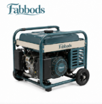Fabbods Benzin-Generator mit Transporträdern, Voltmeter und AVR-Spannungsregelung – Bild 4