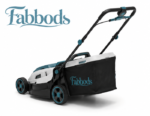 Fabbods Elektro-Rasenmäher mit Grasfangkorb und verstellbarem Führungsholm – Bild 2
