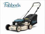 Fabbods Benzin-Rasenmäher mit 4-Takt-Motor, Stahlgehäuse und 6-facher Schnitthöhenverstellung