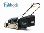 Fabbods Benzin-Rasenmäher mit 4-Takt-Motor, Stahlgehäuse und 6-facher Schnitthöhenverstellung – Bild 2
