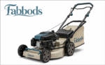 Fabbods Benzin-Rasenmäher mit 4-Takt-Motor, Stahlblechgehäuse und 6-stufiger Schnitthöhenverstellung