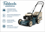 Fabbods Benzin-Rasenmäher mit 4-Takt-Motor, Stahlblechgehäuse und 6-stufiger Schnitthöhenverstellung – Bild 4