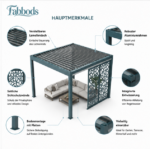 Fabbods Motorsäge mit Führungsschiene und Anti-Vibrations-System – Bild 3
