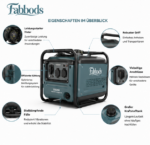 Fabbods 3500W Inverter Generator – Bild 3